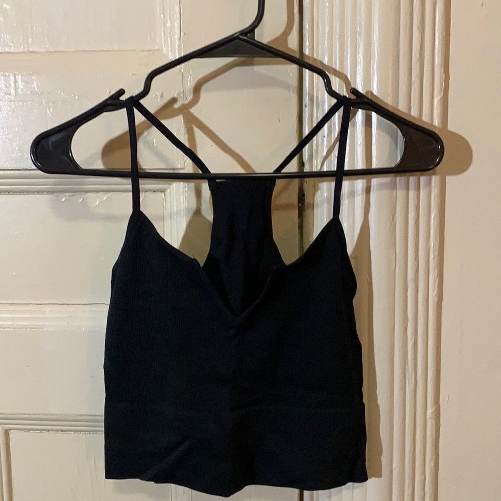 v neck crop top <3